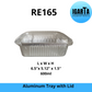 RE165 Aluminum Tray with Lid