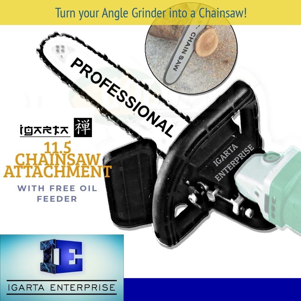 Igarta 11.5 Chainsaw Grinder Attachment