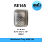 RE165 Aluminum Tray with Lid