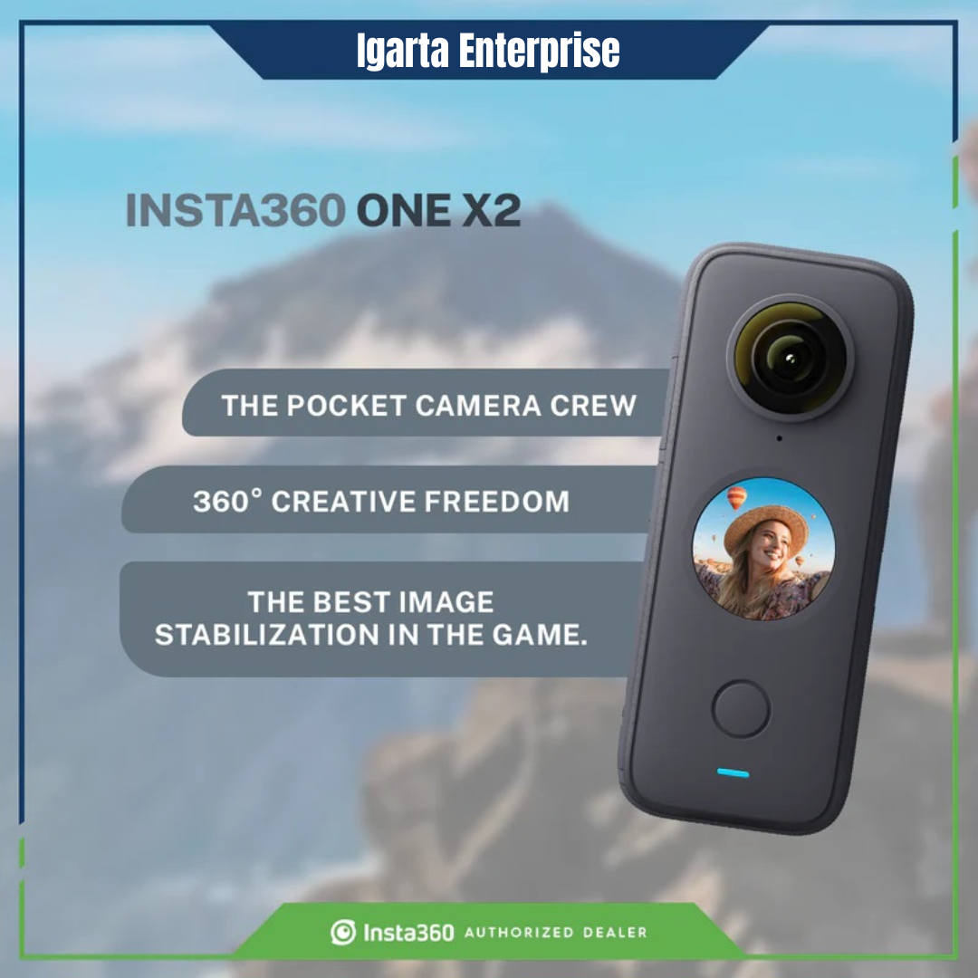 Insta360 ONE X2 Action Camera with FREE SanDisk Extreme 64GB Micro SD