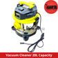 Fujihama  Stainless Vacuum Cleaner 20L