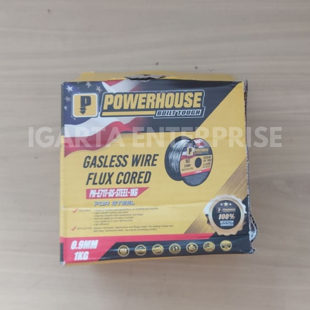 Powerhouse Self Shielding Flux Cored Wire 0.9mm E71T-GS 0.45kg or 1Kg