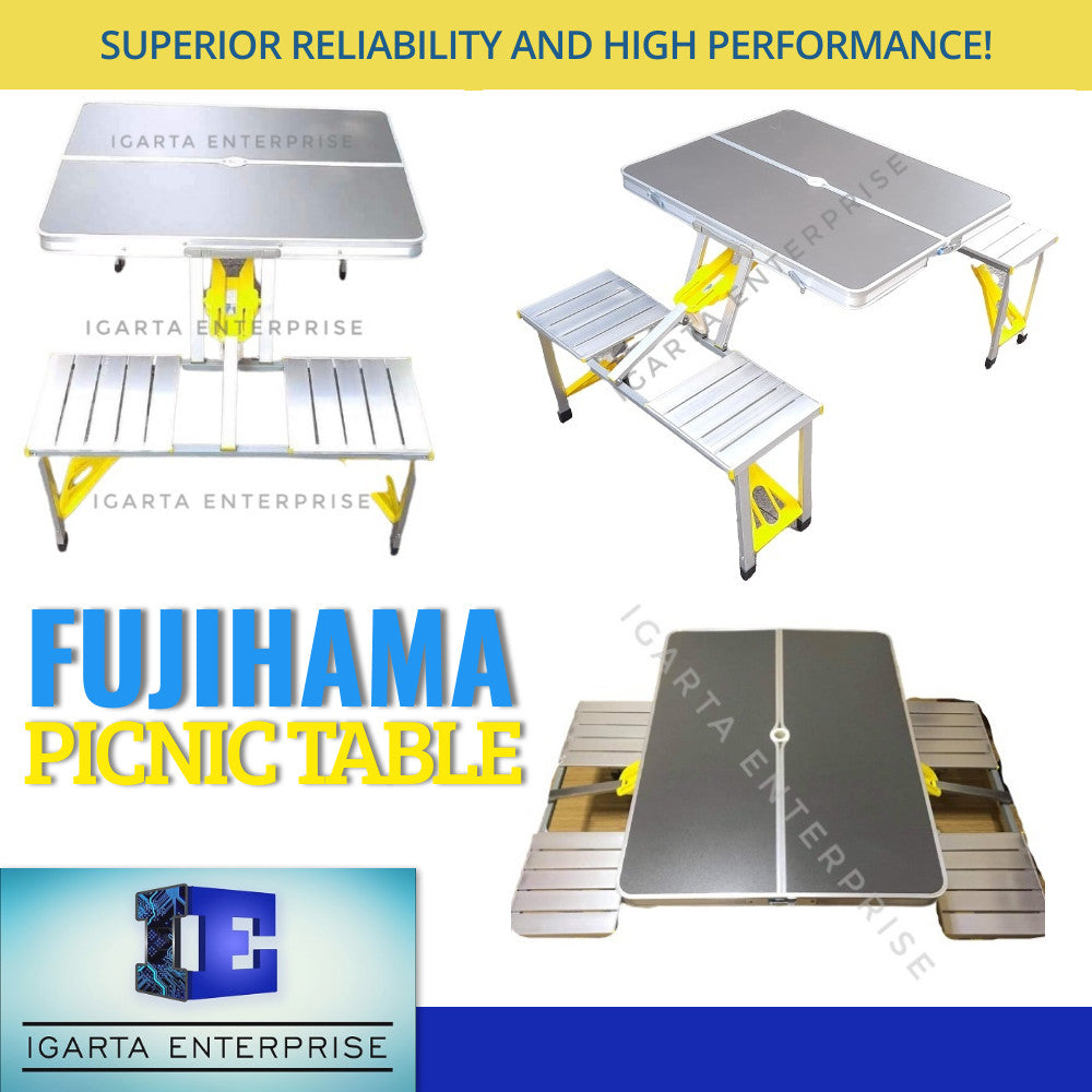 Fujihama Aluminum Foldable Picnic Table