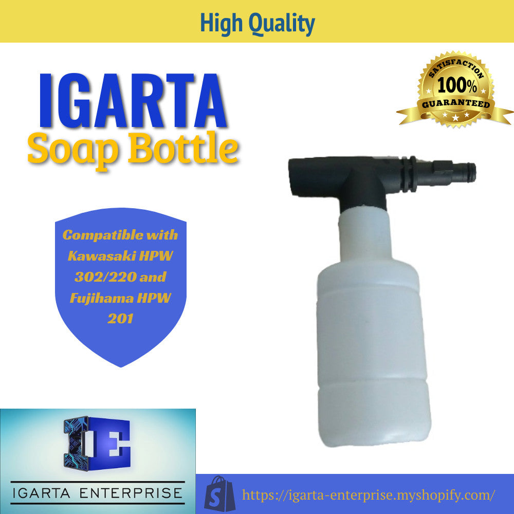 Igarta Soap Bottle For Kawasaki and Fujihama Pressure Washer