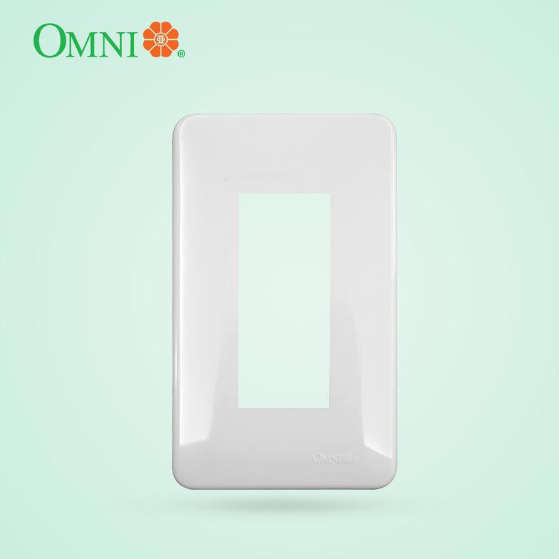 Omni Convenience Universal Outlet w/ Plate 1, 2 or 3 Gang