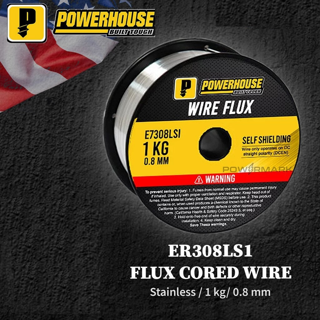 Powerhouse Self Shielding Flux Cored Wire 0.9mm E71T-GS 0.45kg or 1Kg